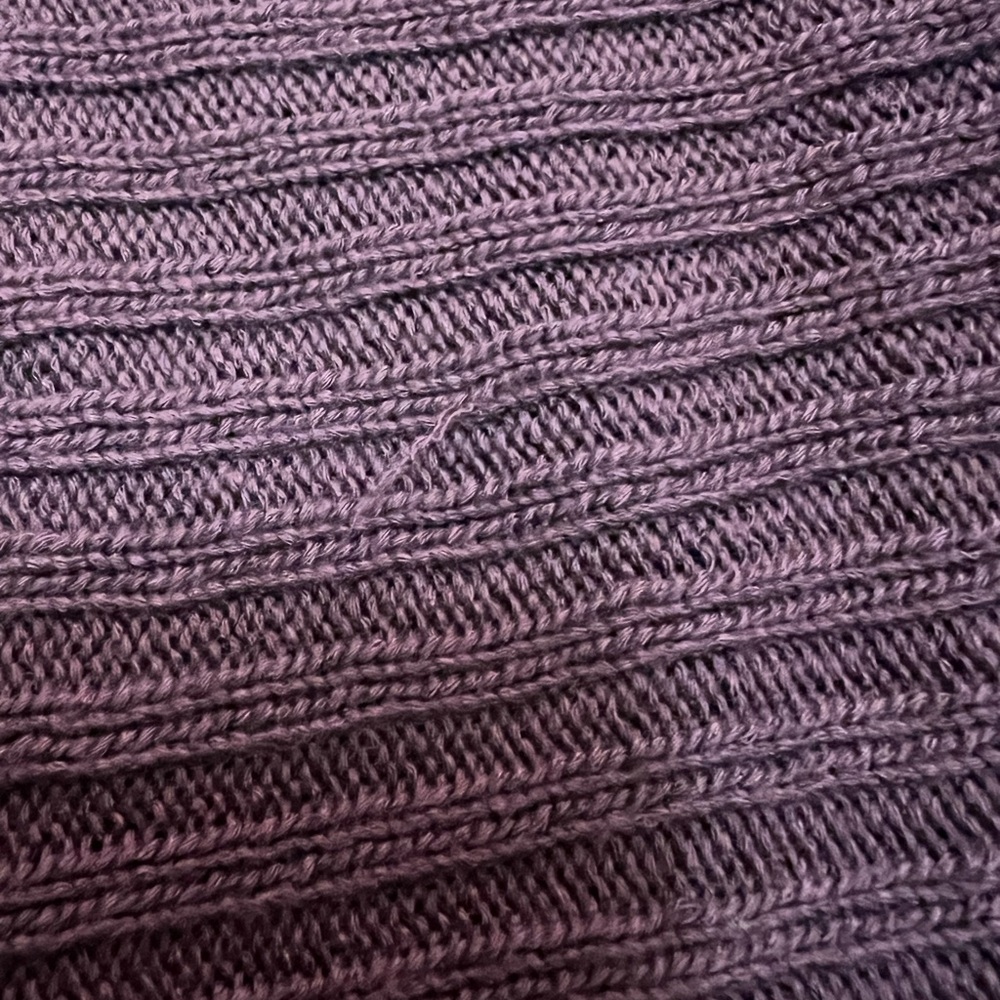 Pink Clover Plum Knit Cardigan - Picture 6 of 7